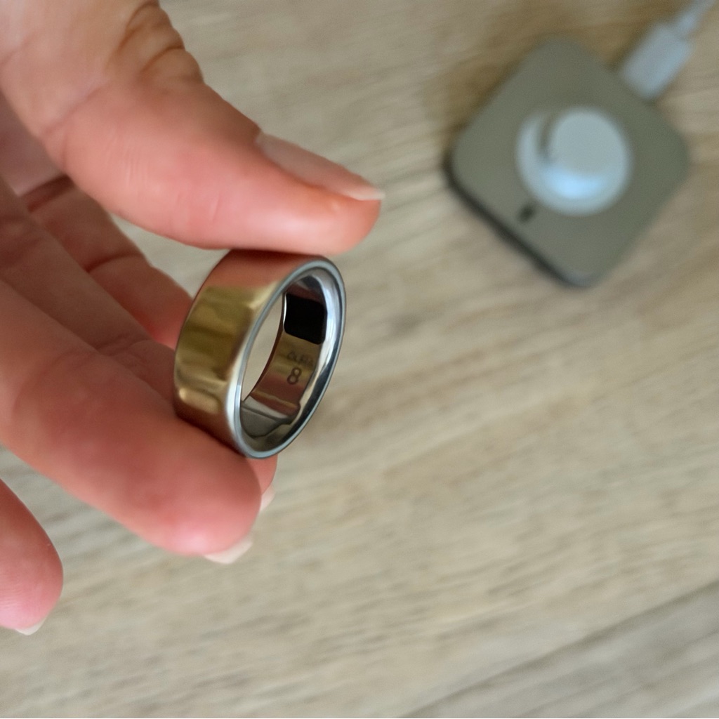 Oura Gold And Silver Smart Ring